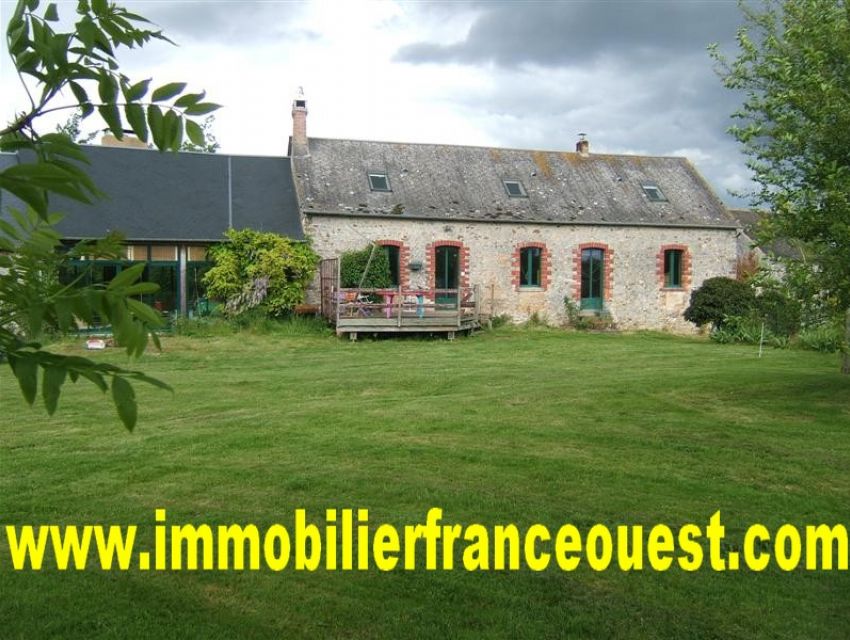 immobilier Sarthe (72):Propriété rurale, 10 minutes axe Laval/Le Mans