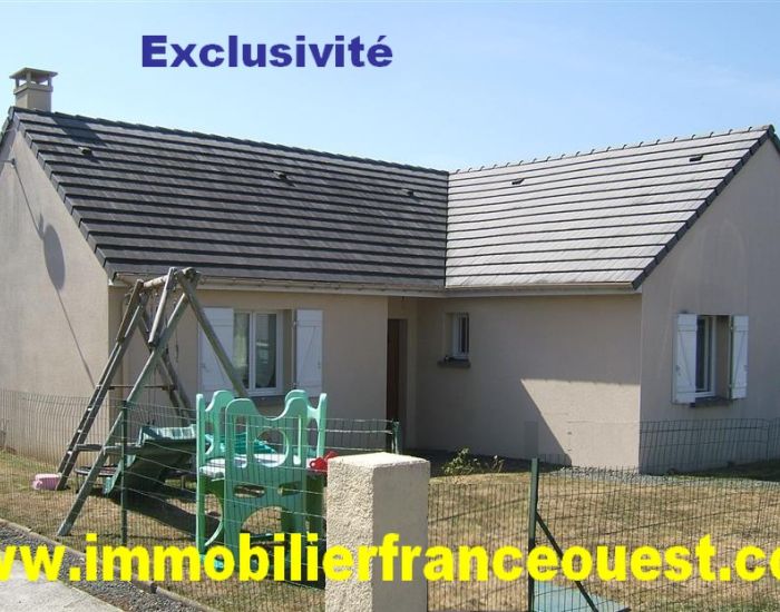 immobilier Sarthe (72):Maison plain pied Sablé sur Sarthe