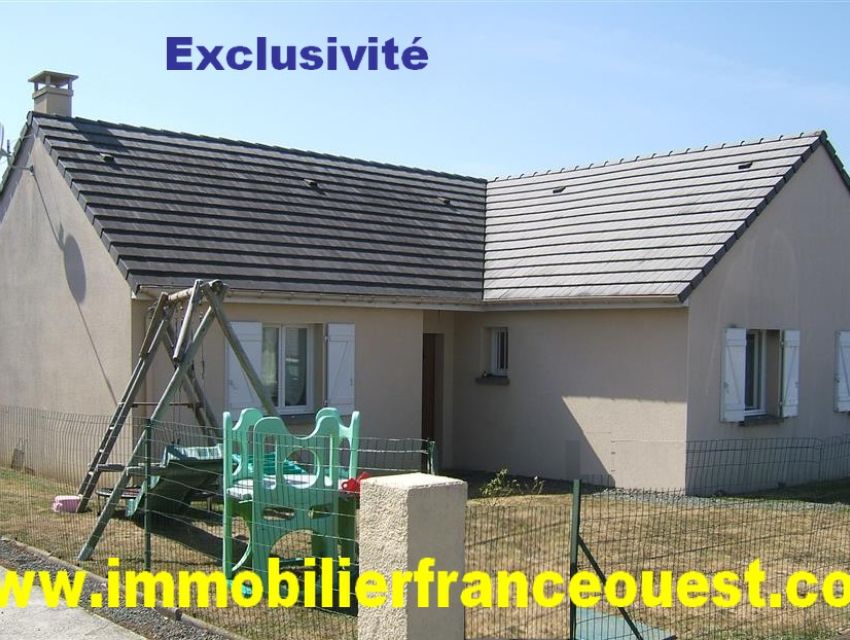 immobilier Sarthe (72):Maison plain pied Sablé sur Sarthe