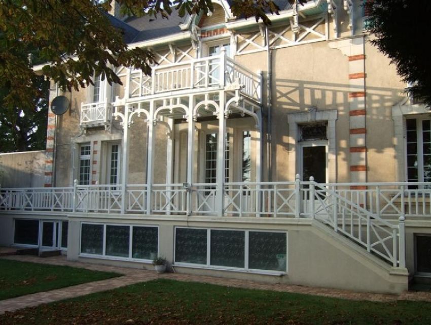 immobilier Sarthe (72) Détails  façade Demeure de caractère XIXème