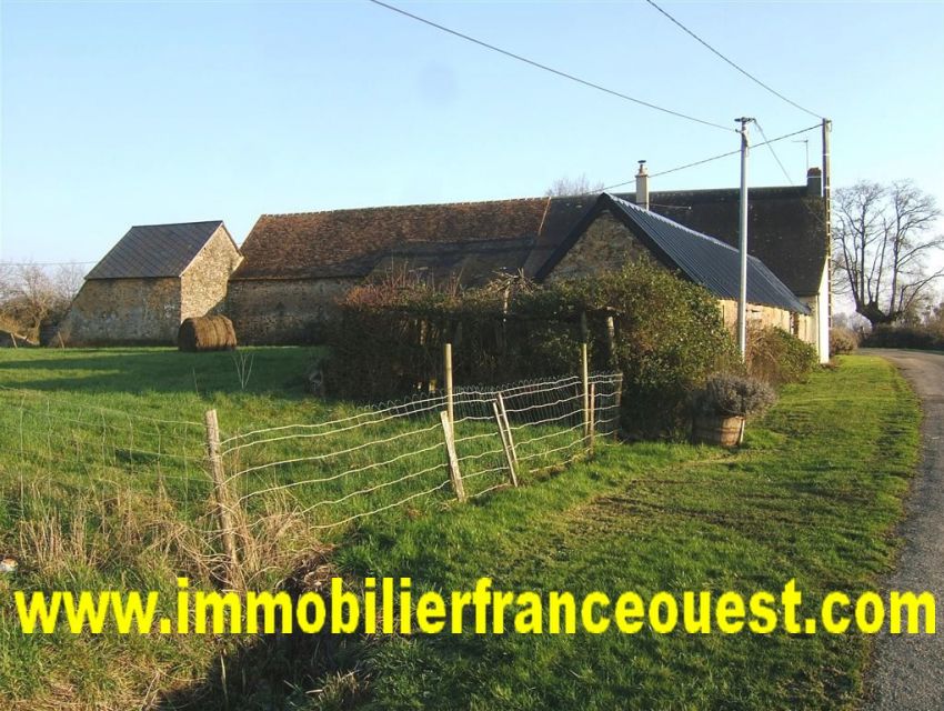 immobilier Sarthe (72):Fermette - Région Loué, Brûlon.