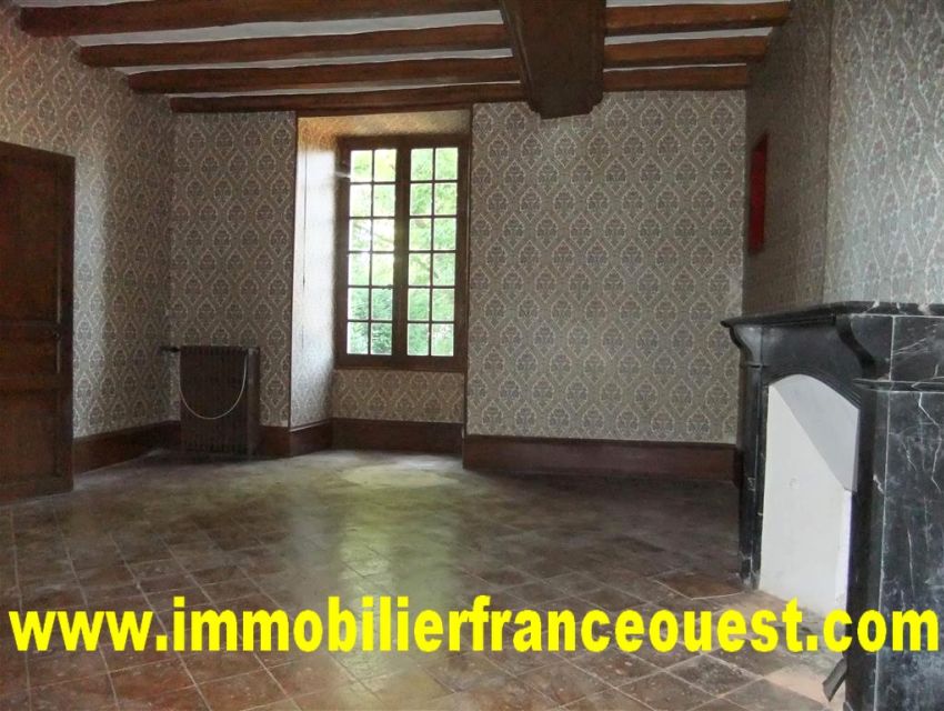 immobilier Sarthe (72):Maison de Maître - 20 Minutes Sablé (TGV Paris 1H15) 
