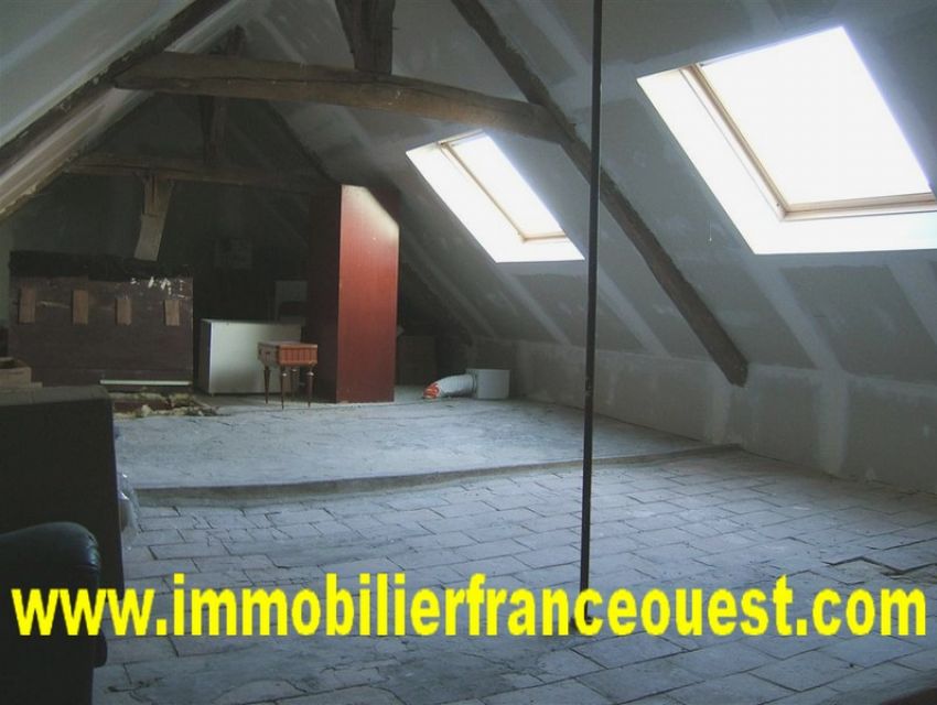 immobilier Sarthe (72):9. Combles isolés, prêts à être aménagés.