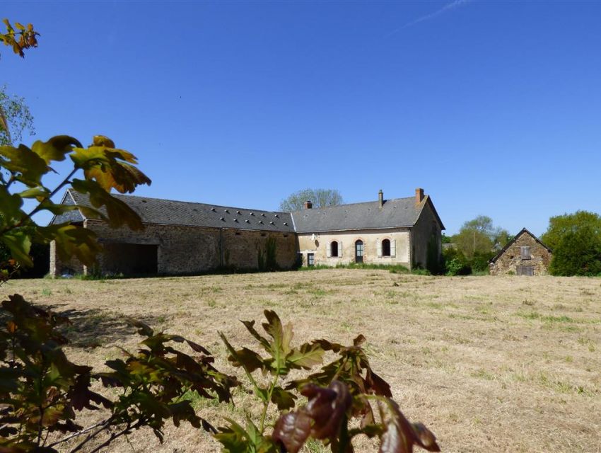 campagne Mayennaise - région St denis d'Anjou - proximite Sable sur Sarthe