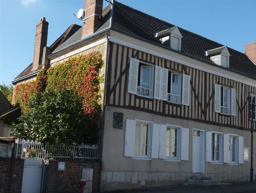 Colombages en façade - Maison de Maître - Demeure de caractère - Perche 