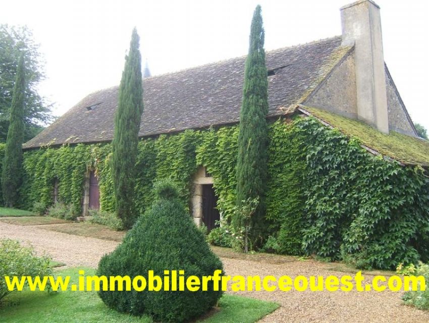 immobilier Sarthe (72):Authentique Manoir du XVème siècle - A 25 kms du Mans