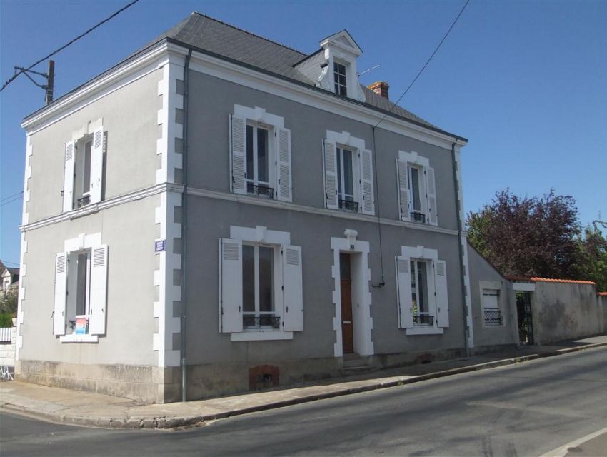 Location maison Noyen Sur Sarthe, 3 chambres, garage, jardin