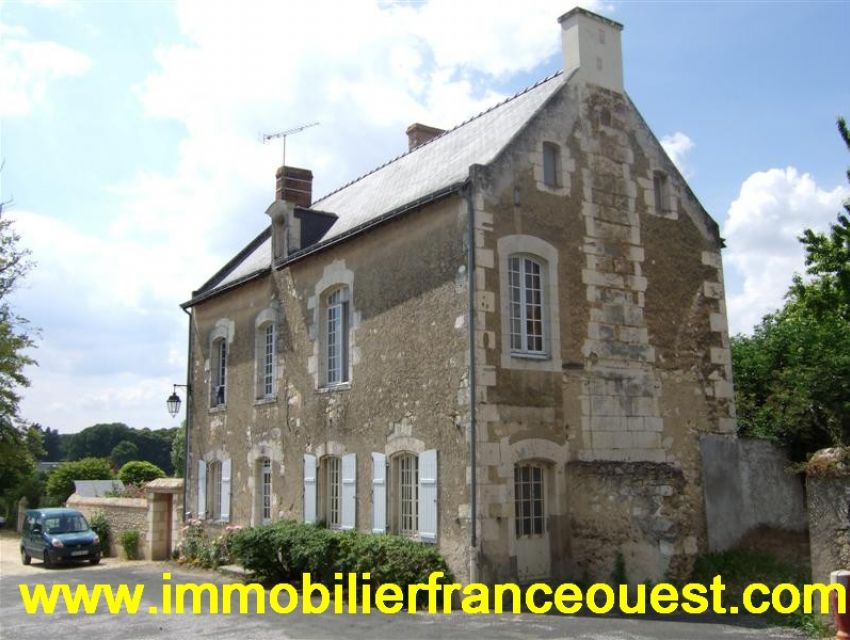 immobilier de charme Maine et Loire (49)Demeure Anjou caractère Baugé 