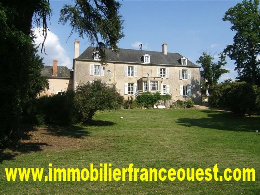 immobilier Sarthe (72):Demeure familiale - propriété d'origine XVIIIe  15 mnsSablé 