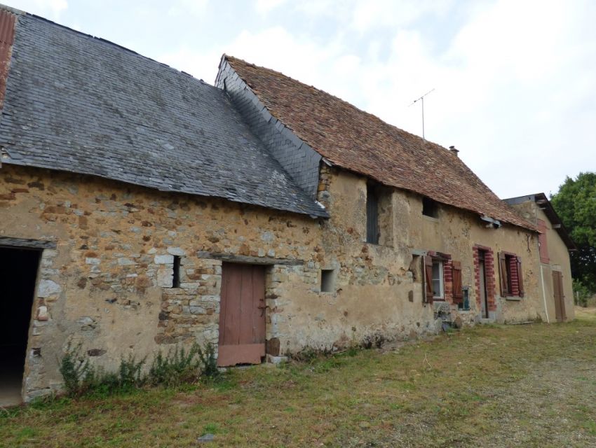 corps de batiment authentique fermette Sarthe