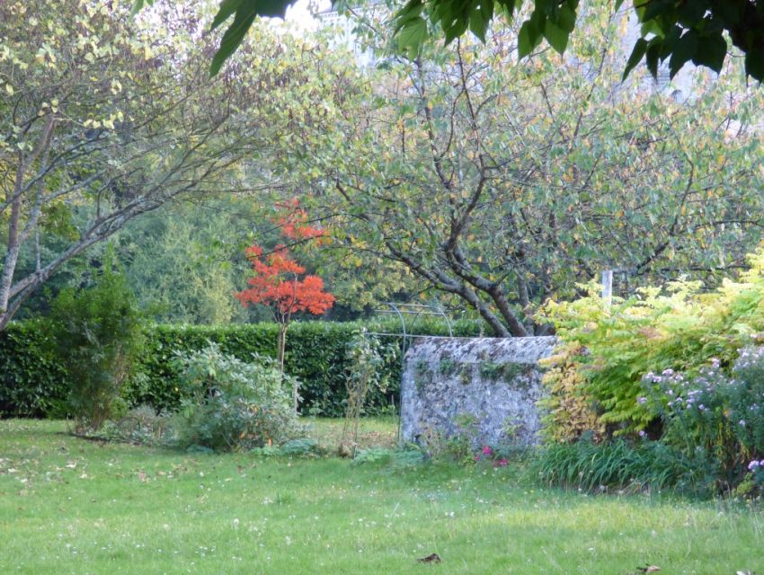 maison de maître proche abbaye de Solesmes avec terrain en bord de rivière