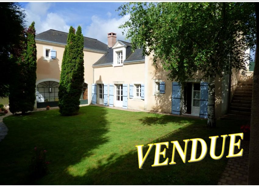 Jardin maison caractère Ville de Sablé sur Sarthe (72300)