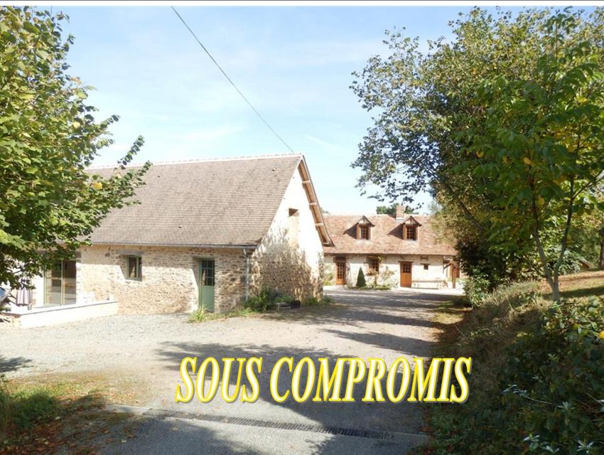 propriété 10 Minutes le Mans Université - Maison principale et maison d'amis (gîte)