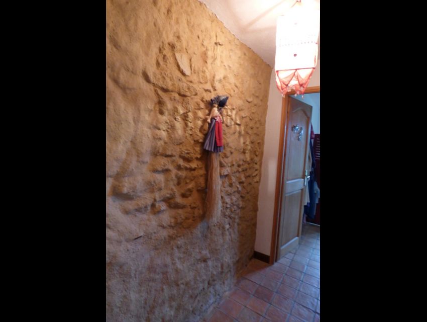 Région Noyen sur Sarthe 72430 Dégagement avec murs à pierres vues Construction pierre 