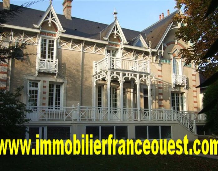 A vendre - immobilier Sarthe (72) : Propriété de caractère  25 min. Le Mans (72) Région Ecommoy