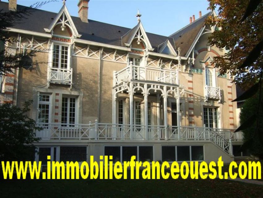 A vendre - immobilier Sarthe (72) : Propriété de caractère  25 min. Le Mans (72) Région Ecommoy