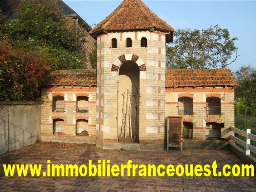 immobilier Sarthe (72) Propriété de caractère  25 min. Le Mans (72) Région Ecommoy